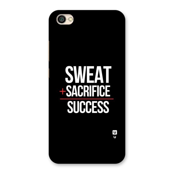 Sweat Sacrifice Success Back Case for Redmi Y1 Lite