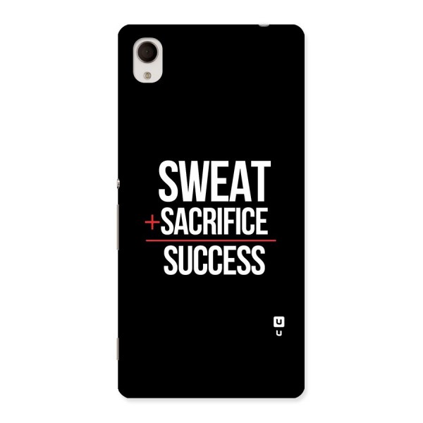 Sweat Sacrifice Success Back Case for Sony Xperia M4