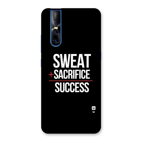 Sweat Sacrifice Success Back Case for Vivo V15 Pro