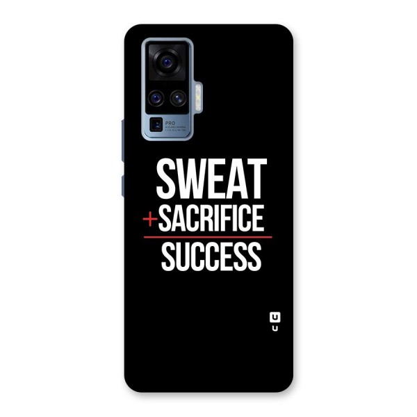 Sweat Sacrifice Success Back Case for Vivo X50 Pro