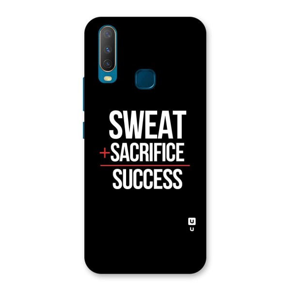 Sweat Sacrifice Success Back Case for Vivo Y15