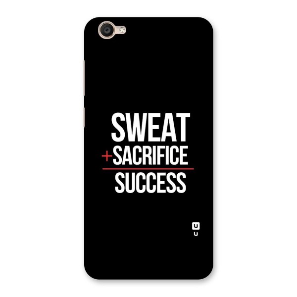 Sweat Sacrifice Success Back Case for Vivo Y55