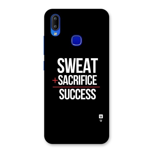 Sweat Sacrifice Success Back Case for Vivo Y91