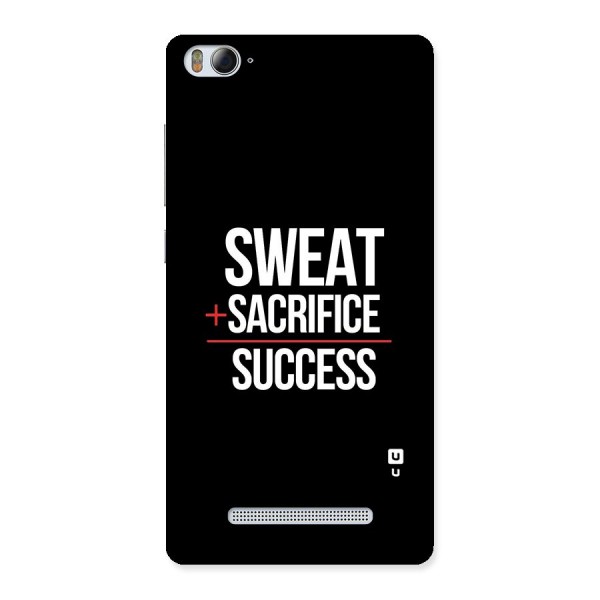 Sweat Sacrifice Success Back Case for Xiaomi Mi4i