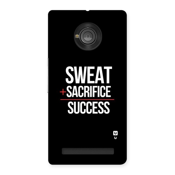 Sweat Sacrifice Success Back Case for Yu Yuphoria