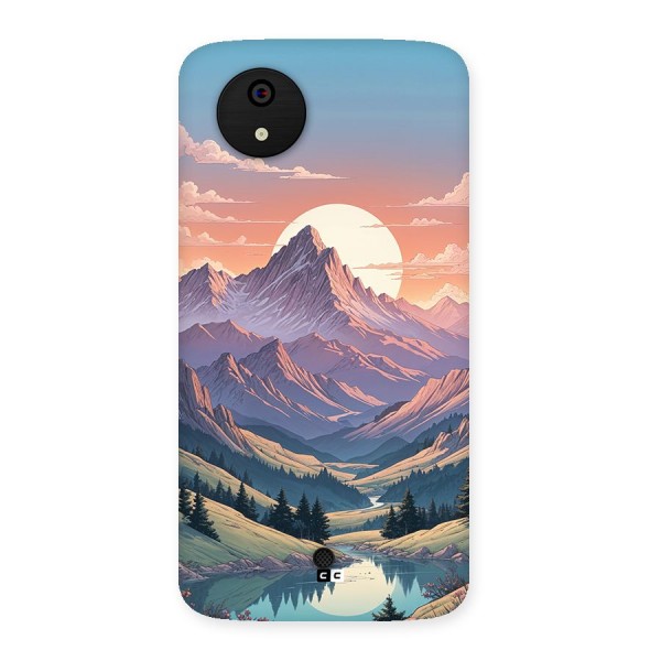 Sweet Evening Back Case for Canvas A1  AQ4501