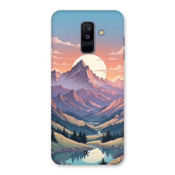 Sweet Evening Back Case for Galaxy A6 Plus