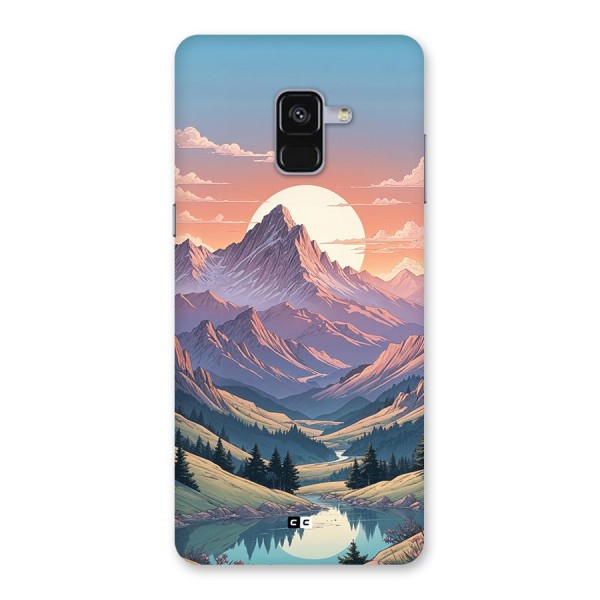 Sweet Evening Back Case for Galaxy A8 Plus