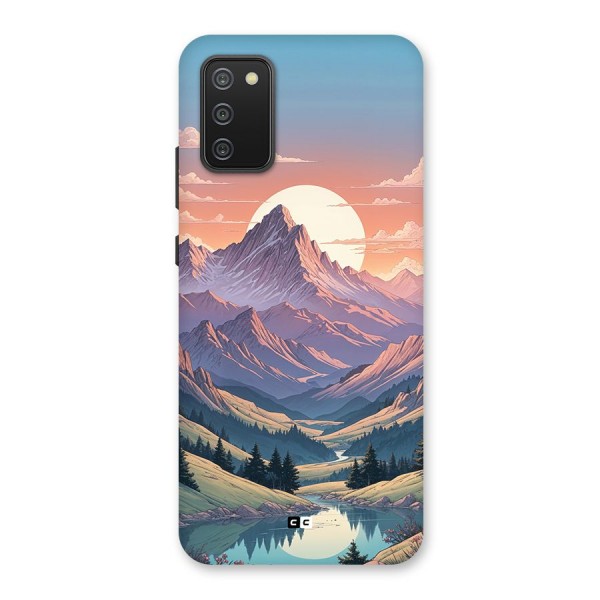 Sweet Evening Back Case for Galaxy F02s