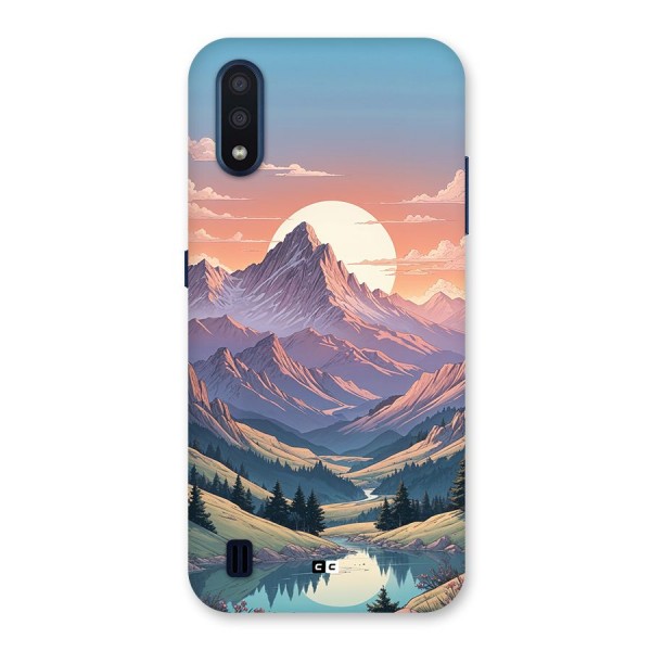 Sweet Evening Back Case for Galaxy M01