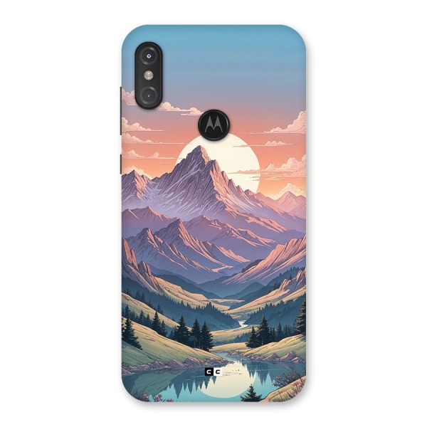 Sweet Evening Back Case for Motorola One Power