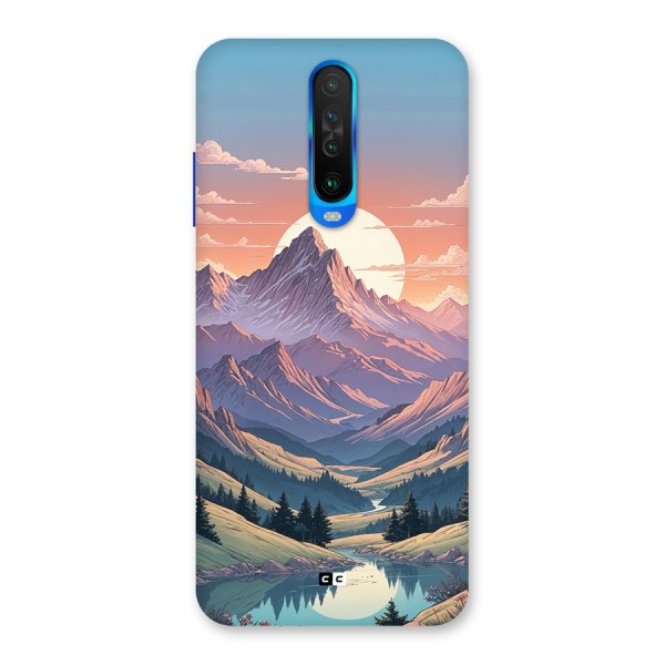 Sweet Evening Back Case for Poco X2