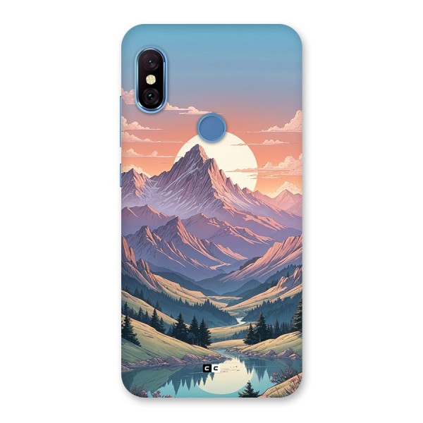 Sweet Evening Back Case for Redmi Note 6 Pro