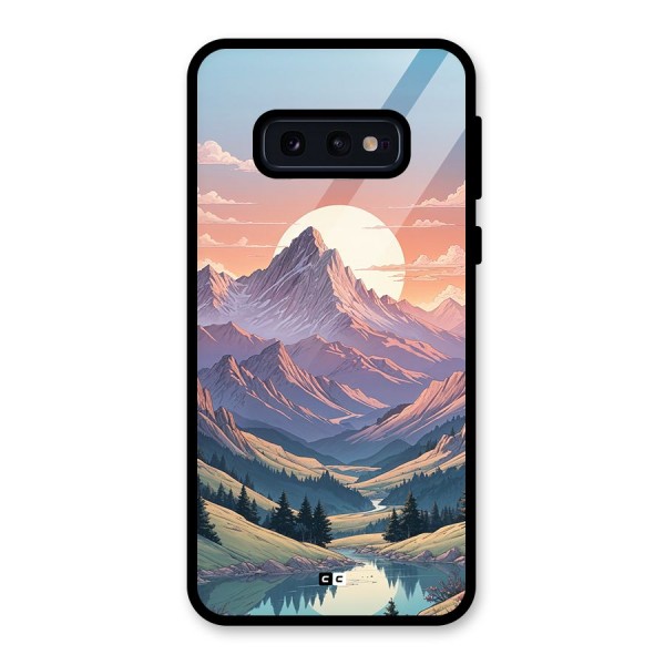 Sweet Evening Glass Back Case for Galaxy S10e