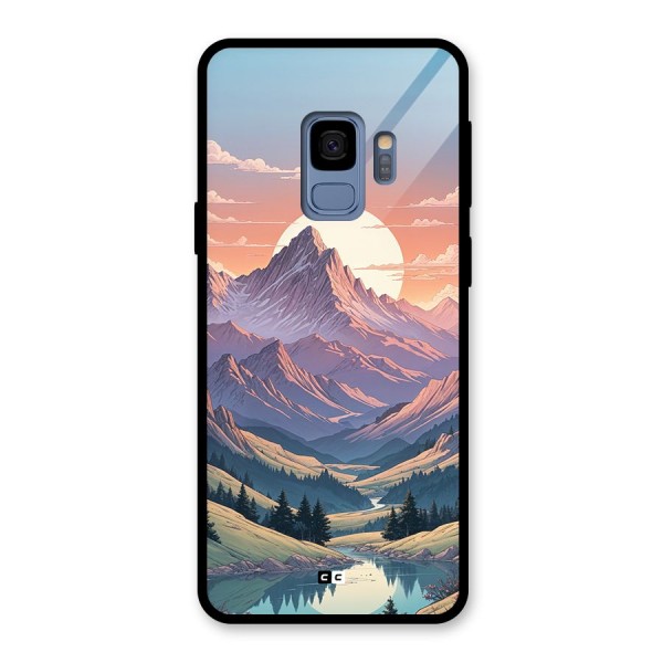 Sweet Evening Glass Back Case for Galaxy S9