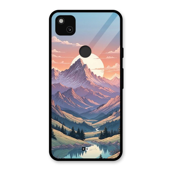 Sweet Evening Glass Back Case for Google Pixel 4a