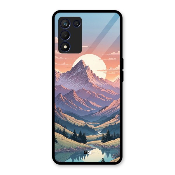 Sweet Evening Glass Back Case for Realme 9 5G Speed