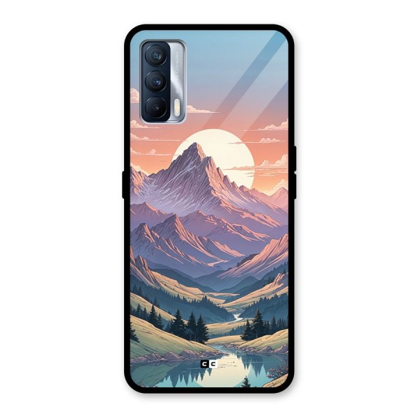 Sweet Evening Glass Back Case for Realme X7