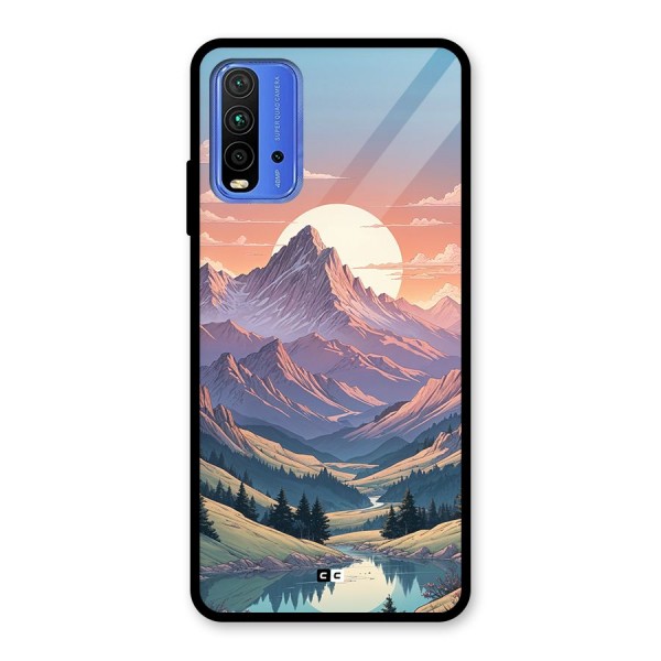 Sweet Evening Glass Back Case for Redmi 9 Power