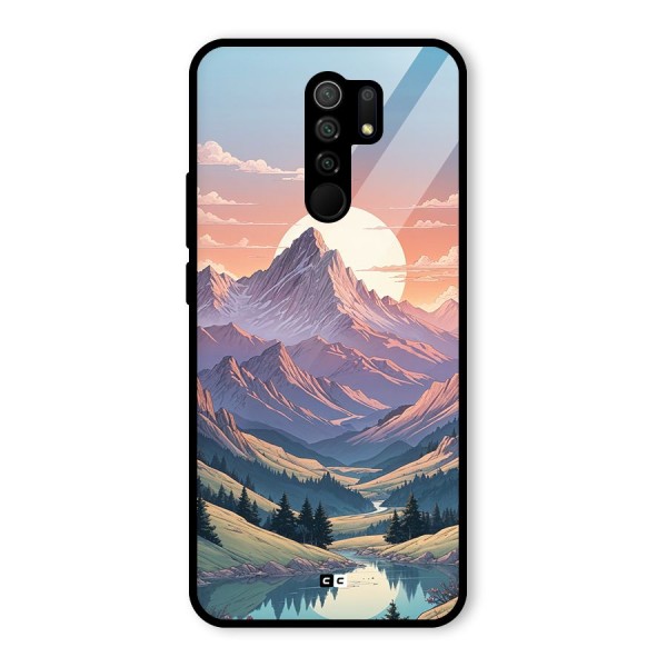 Sweet Evening Glass Back Case for Redmi 9 Prime