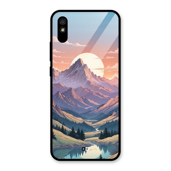 Sweet Evening Glass Back Case for Redmi 9i