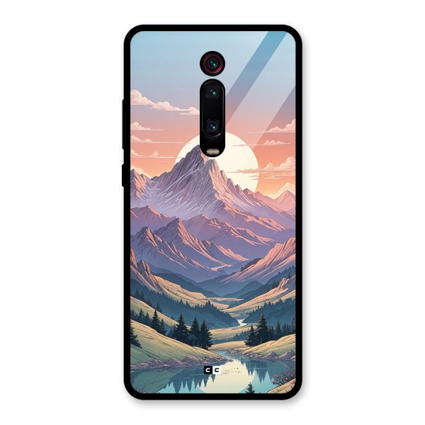 Sweet Evening Glass Back Case for Redmi K20