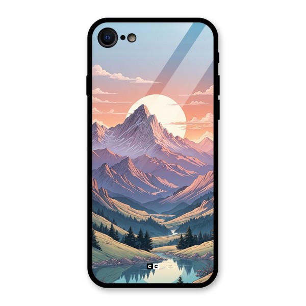 Sweet Evening Glass Back Case for iPhone 8