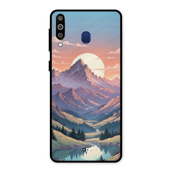 Sweet Evening Metal Back Case for Galaxy M30