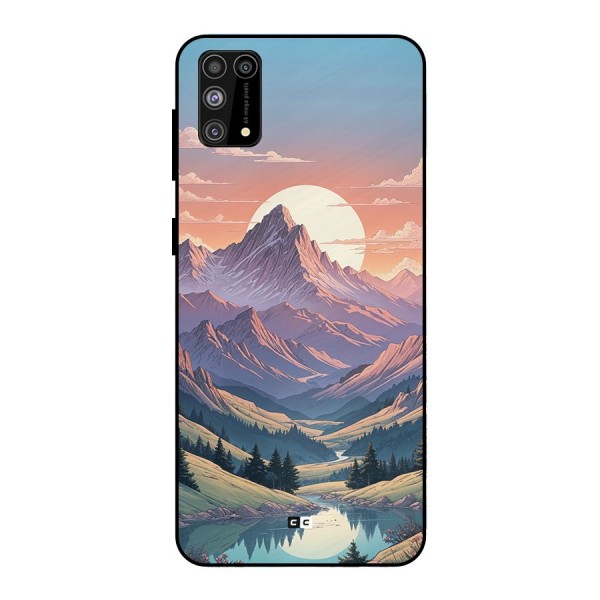 Sweet Evening Metal Back Case for Galaxy M31