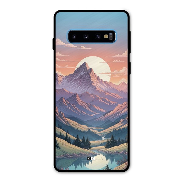 Sweet Evening Metal Back Case for Galaxy S10