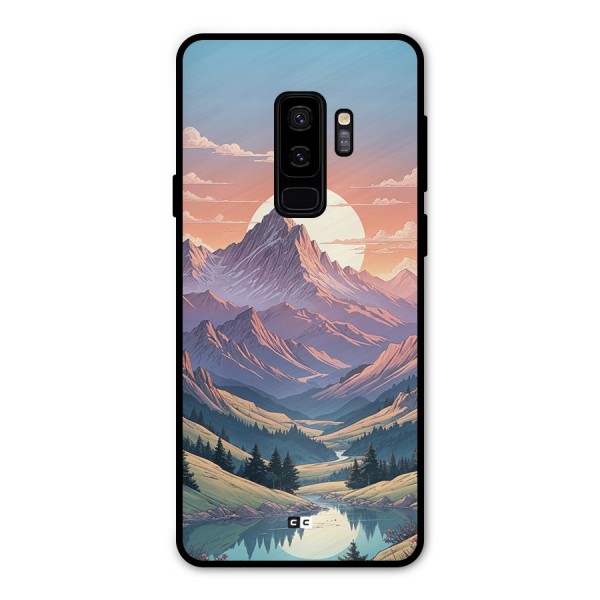 Sweet Evening Metal Back Case for Galaxy S9 Plus