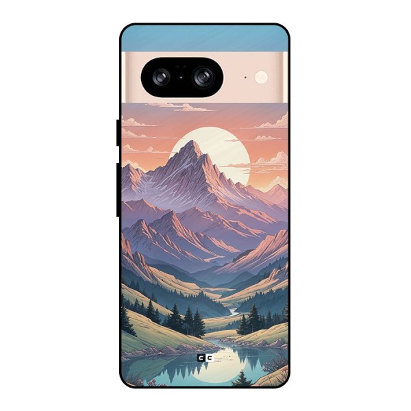 Sweet Evening Metal Back Case for Google Pixel 8