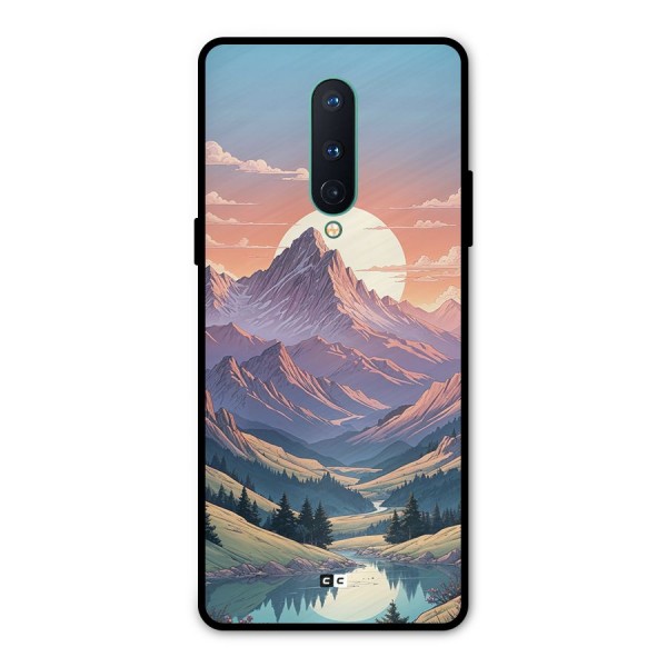 Sweet Evening Metal Back Case for OnePlus 8