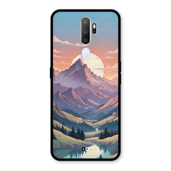 Sweet Evening Metal Back Case for Oppo A9 (2020)