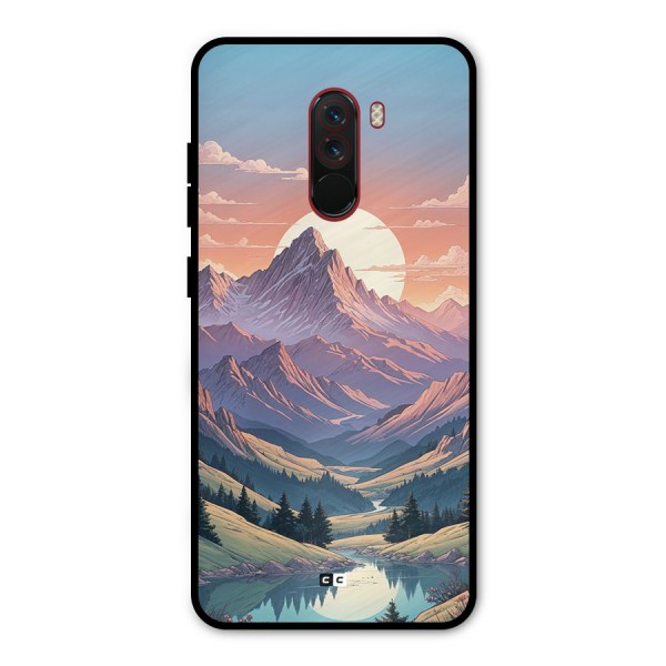 Sweet Evening Metal Back Case for Poco F1