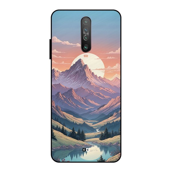 Sweet Evening Metal Back Case for Poco X2