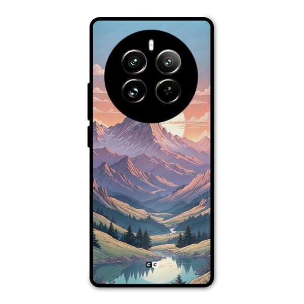 Sweet Evening Metal Back Case for Realme 12 Pro