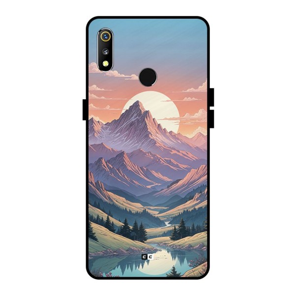 Sweet Evening Metal Back Case for Realme 3