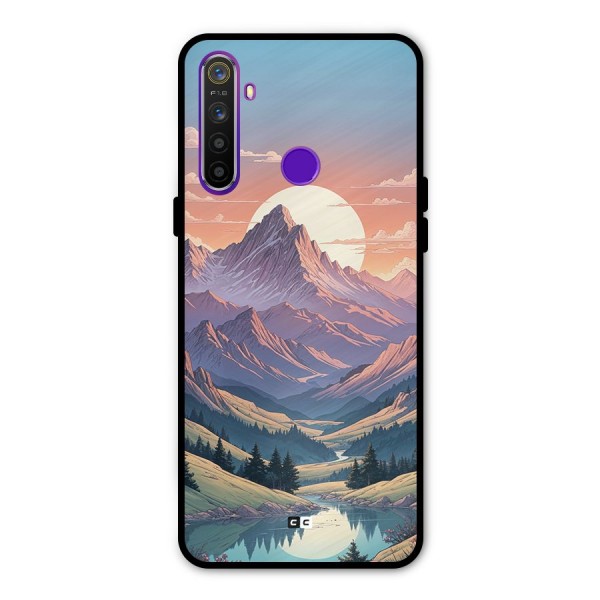 Sweet Evening Metal Back Case for Realme 5i