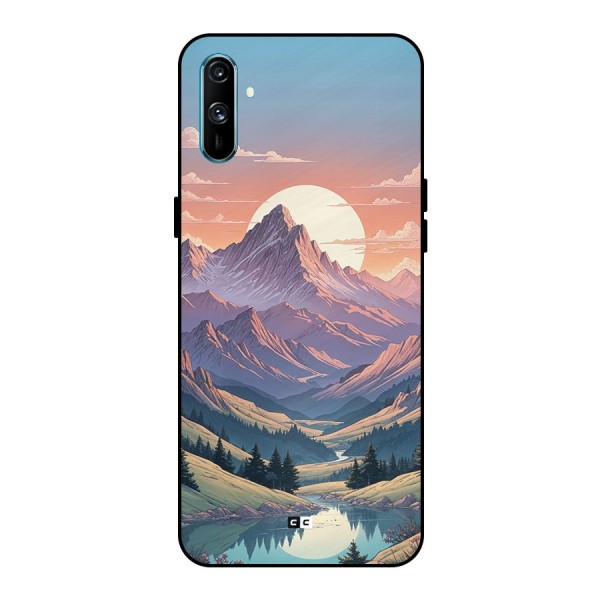 Sweet Evening Metal Back Case for Realme C3