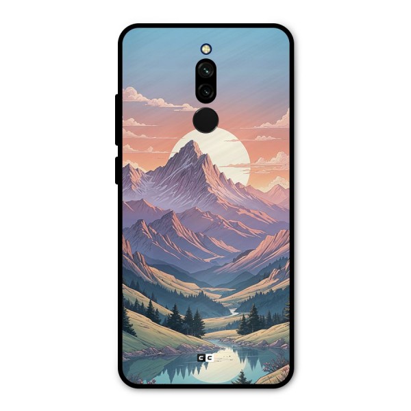 Sweet Evening Metal Back Case for Redmi 8