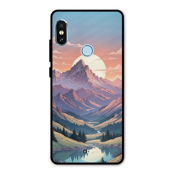 Sweet Evening Metal Back Case for Redmi Note 5 Pro