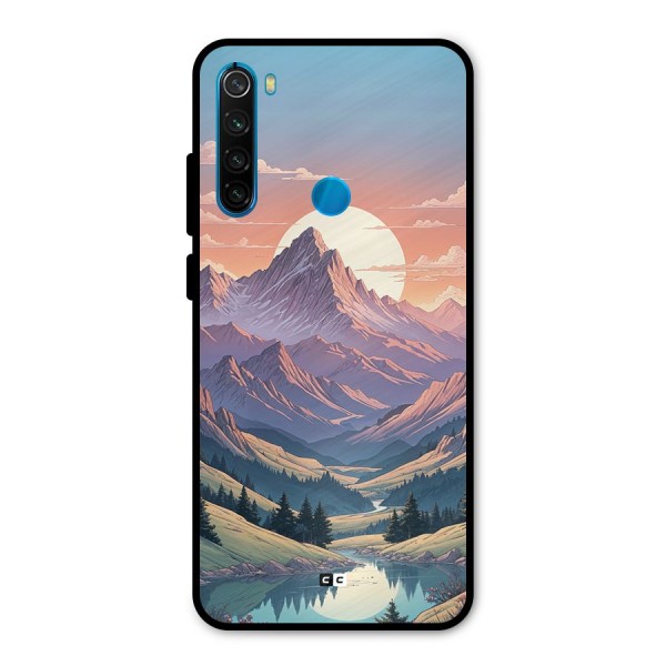 Sweet Evening Metal Back Case for Redmi Note 8