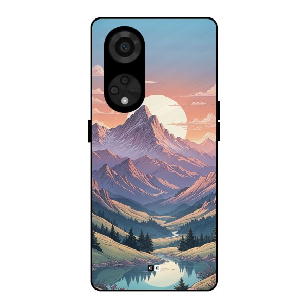Sweet Evening Metal Back Case for Reno8 T 5G