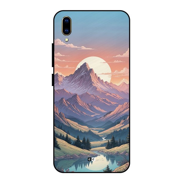 Sweet Evening Metal Back Case for Vivo V11 Pro