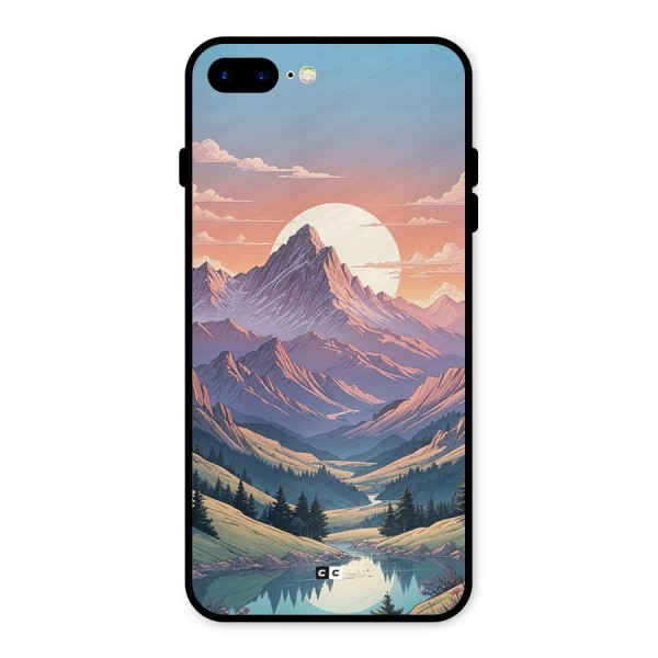 Sweet Evening Metal Back Case for iPhone 8 Plus