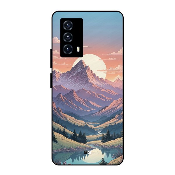 Sweet Evening Metal Back Case for iQOO Z5