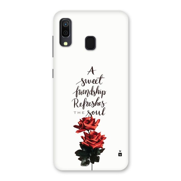 Sweet Friendship Back Case for Galaxy A20