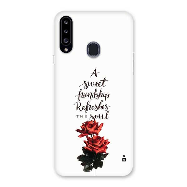 Sweet Friendship Back Case for Galaxy A20s