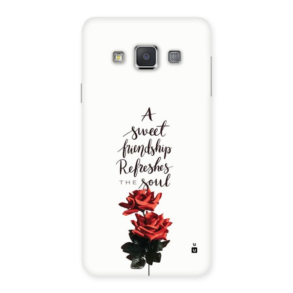 Sweet Friendship Back Case for Galaxy A3